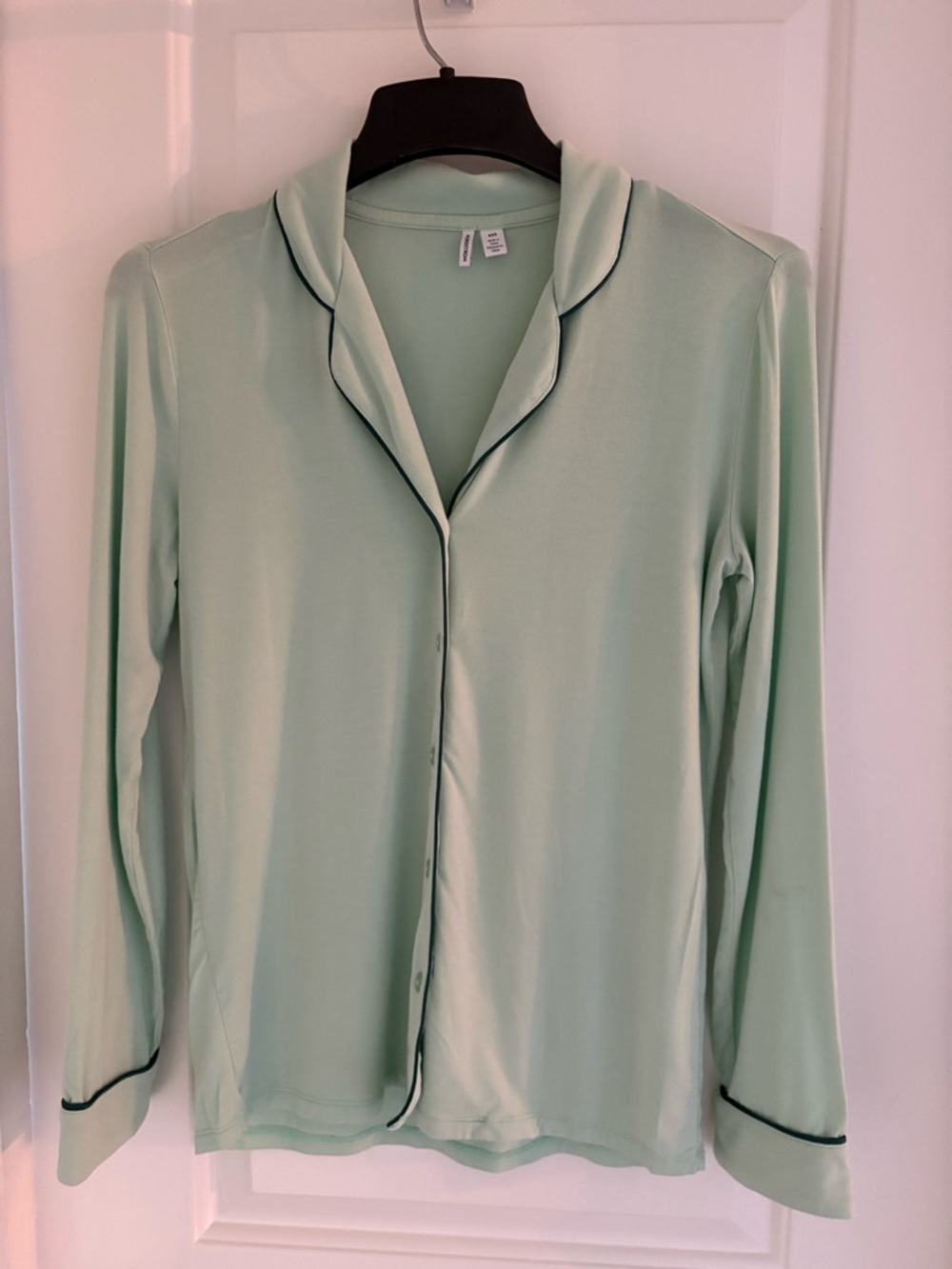 Nordstrom Moonlight Eco Pajama Set Green Gossamer - XXS - Picture 2 of 8